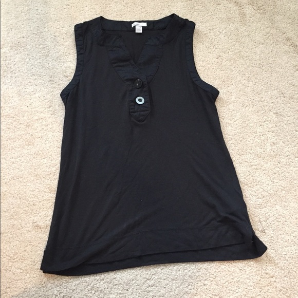 Old Navy Black Sleeveless Top- Size S - Picture 1 of 2
